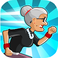 download Angry Gran Run - Running Game Apk Mod unlimited money