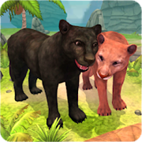 Panther Family Sim Online - Animal Simulator Apk Mod gemas infinita