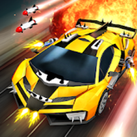 Chaos Road Racing and battle apk mod