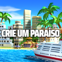 Tropic Paradise Sim Town Building City Game mod apk