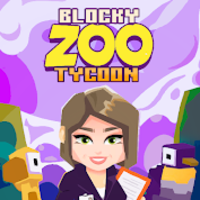 Blocky Zoo Tycoon - Idle Clicker Game Mod Apk